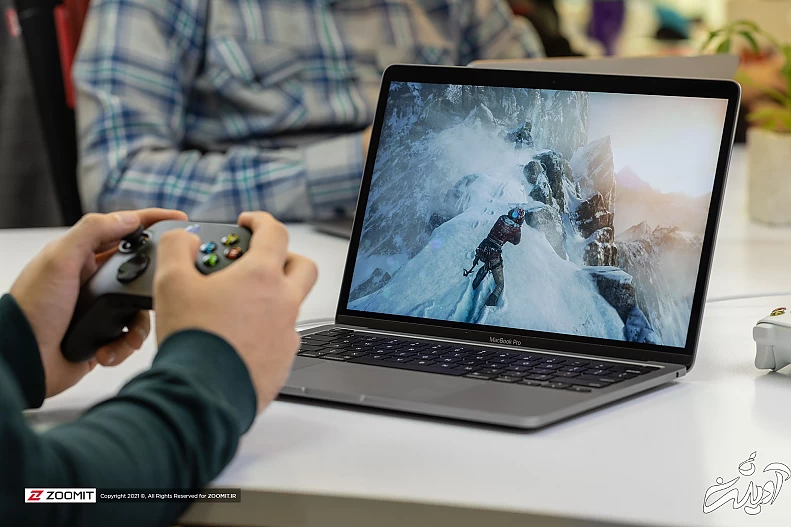 اجرای بازی Rise of the Tomb Raider روی لپ تاپ مک بوک پرو M1